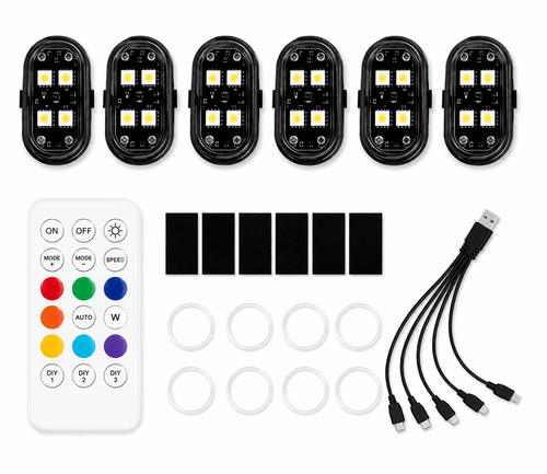Kit Premium Iluminación Ambiental LED RGB